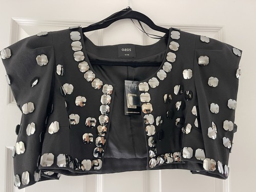 Striking oasis black bolero - oasis,