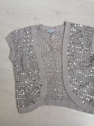 Ladies oasis grey sequin - ladies,